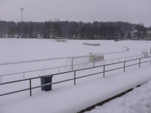 snowy track